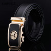 KAWEIDA Designer Belts for Men 2018 Famous Brand Automatic Buckle Luxury Waist Belt Genuine Split Leather Kemer for Jeans Cinto