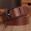 2018 Vintage Mens Belts Luxury disigner strap women High Quality 100% real Genuine Leather girdle brown green Jeans camel coffee