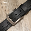 Men's belt 100% leather belt men male genuine leather strap luxury pin buckle casual men's belt Cummerbunds ceinture homme[DWTS]