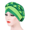 2018 New Women Braid Hats  Islamic Prayer  turban Hats  Womens Muslim Inclusive Cap Muslims Hat Islamic Clothing Double Color