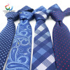 New Formal Ties For Men Classic Polyester Woven Plaid Dots Party Necktie Fashion Slim 6CM Wedding Business Male Casual Gravata