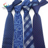 New Formal Ties For Men Classic Polyester Woven Plaid Dots Party Necktie Fashion Slim 6CM Wedding Business Male Casual Gravata