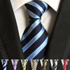 52 Colors Classic 8 Cm Tie for Man 100% Silk Tie Luxury Striped Business Neck Tie for Men Suit Cravat Wedding Party Necktie