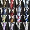 52 Colors Classic 8 Cm Tie for Man 100% Silk Tie Luxury Striped Business Neck Tie for Men Suit Cravat Wedding Party Necktie