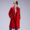 YuooMuoo Brand Design Winter Coat Women Warm Cotton-padded Wool Coat Long Women's Cashmere Coat European Fashion Jacket Outwear