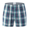 New Mens Underwear Boxers Shorts Casual Cotton Sleep Underpants High Quality Brands Plaid Loose Comfortable Homewear Panties
