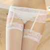 New Womens Sexy Fashion Black Lace Top Thigh Highs Stockings Garter Belt 2022 fashion and stocking plus Garter Belt