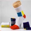 [EIOISAPRA]Fashion Fiber Toe Socks Men Casual Colorful Shining Socks Male Crew Five Finger Absorb Sweat Breathable Socks