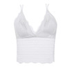 Finetoo Long Line Wire Free Underwear Bra For Women Vest Sexy Lace Bra Underwear Padded Plus Size Brassiere Top seamless Bra