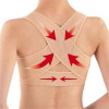 Body Shaper Shoulder Brace Health Care Back Lift Belt Women Back Chest Posture Correction Corset Adjustable Support Belt M/L