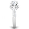 Vecalon Fashion Women ring Princess cut 1ct AAAAA Zircon Cz 925 Silver Jewelry Engagement wedding Band ring for women Gift