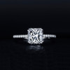 JewelryPalace 1.5ct Princess Cut Cubic Zirconia Anniversary Wedding 925 Sterling Silver Finger Ring For Women Fashion Jewelry