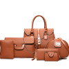 New Wild Child Bag Fashion Shoulder Diagonal Ladies Tide Fashion Six-Set Ling Check Handbag