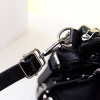 Rivet women's genuine leather fashion handbag motorcycle bag rivet all-match handbag one shoulder cross-body big bag  A4