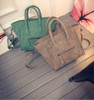 Simple classic euramerican style girl's big bag PU leather women cross body shoulder bag women's vintag handbag j5985