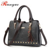 RANYUE Brand Design Women Luxury Handbags Female Tassel Sequined Messenger Bag Quality Leather Tote Solid Zipper Evening Bags 