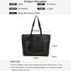 ATAXZOME large shoulder handbags for women leather designer female messenger bag ladies pu hand tote bags dropshipping tassel