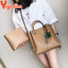 Yogodlns 2pcs set Composite Bag Handbags for Women Shoulder Bag With Small Messenger Bag PU Leather Leaf Tassel Crossbody Bags