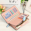 Baellerry Autumn New Korean Version of Lady's Wallet Multi-function Large-capacity Long Zipper Purse Mobile Phone Bag