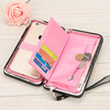 Fashion Female wallets High-quality PU Leather Wallet Women Long Big Capacity Clutch Card Holder Pouch Mobile Phone Bags Purses
