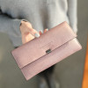 High Quality Women Long Wallets Letter Standard Hasp Money Purse Fashion Style Card Holder Synthetic Leather Clutch Bag Female