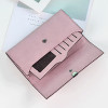 High Quality Women Long Wallets Letter Standard Hasp Money Purse Fashion Style Card Holder Synthetic Leather Clutch Bag Female