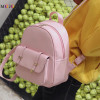 3pcs/Set PU Leather Women Backpack Girls Solid Shoulder Mini Backpack Lady Composite Bag Mochila Feminina