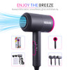 2000W Professional Salon Hair Dryer 2 in 1 Hot Air Brush Hair Dryers Negative Ionic Hair Blow Dryer