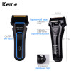 Kemei 2 Blades Electric Razor Electric Shavers for Men Rechargeable Electric Shaver Portable Electric Razor Sideburns Cutter