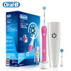 Oral B 3D Pro2000 Sonic Smart Electric Toothbrush Pressure Sensor Inductive Charging Toothbrush and Suitable Toothbrush Heads