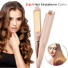 2019 Hot Selling Curling Irons Professional Hair Curler Quality 2-in-1 Hair Curling &amp; Straightening Iron hair styling tools