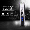 5 Gear Fine tuning Digital LED High Precision Hair Trimmer Titanium &amp; Ceramic Blade Hair Clipper Men's Hair Cutting Machine S36