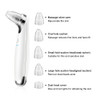 Electric Blackhead Remover Suction Pore Vacuum Facial Cleaner Electric Pore Comedo Remover Tool with 5 Replaceable Suction Head