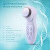 CkeyiN Portable Ultrasonic 7 LED Photon Skin Rejuvenation Light Therapy Face Lift Cleaner Anti Wrinkle Facial Beauty Massager 47