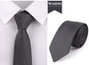 SHENNAIWEI 2024 6cm neck ties for men 6 cm wedding accessories slim fashionable neckties man Party Business Formal