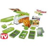 Nicer Dicer Plus Multi Chopper Vegetable Cutter Fruit Slicer (10 Pcs Set) OnshopDeals.Com