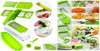Nicer Dicer Plus Multi Chopper Vegetable Cutter Fruit Slicer (10 Pcs Set) OnshopDeals.Com