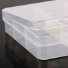 New Adjustable 1 PC 15 Cells Compartment Plastic Storage Box Case Jewelry Bead Tiny Stuff Container
