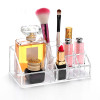 Acrylic Makeup Drawer Type Storage Box Case Holder Brush Pen Organizer Bathroom counter dresser holds Storage supplies