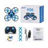 JJRC H36 Mini Quadcopter 2.4Ghz 4CH RC Mini Drone Headless Mode Remote Control RC Helicopter One Key Return Kids Toy Gift VS H8