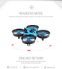 JJRC H36 Mini Quadcopter 2.4Ghz 4CH RC Mini Drone Headless Mode Remote Control RC Helicopter One Key Return Kids Toy Gift VS H8