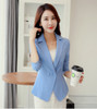 Autumn Winter New fashion Suit Slim Thin Single Row One Buckle Female Jacket Solid Color Women Long Sleeve Blazer