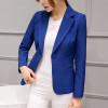 Elegant Office Work Ladies Blazers 2018 New Spring Fashion Full Sleeve Single Button Solid Suits Jacket Women Blazer Feminino