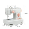 Mini Sewing Machines Dual Speed Double Thread Multifunction US EU UK Electric Sewing Machine #15