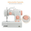 Mini Sewing Machines Dual Speed Double Thread Multifunction US EU UK Electric Sewing Machine #15