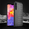 Luxury 3D Crocodile Snake skin phone Case For Huawei P20 Pro P20 lite black Vintage Business Leather Back Cover For Huawei P20
