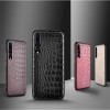 Luxury 3D Crocodile Snake skin phone Case For Huawei P20 Pro P20 lite black Vintage Business Leather Back Cover For Huawei P20