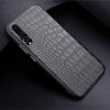 Luxury 3D Crocodile Snake skin phone Case For Huawei P20 Pro P20 lite black Vintage Business Leather Back Cover For Huawei P20