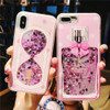 Hourglass Perfume Phone Case For iPhone X 6 6S 7 8 Plus Cases Dynamic Liquid Glitter Sand Quicksand 7Plus 8Plus Cover Coque