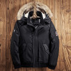Vomint 2019 Winter Men's Coat Parkas Short Thicken Jackets Hoodie Fur Velvet Hat Arm Badge Warm Coats Military Cargo Coats Male